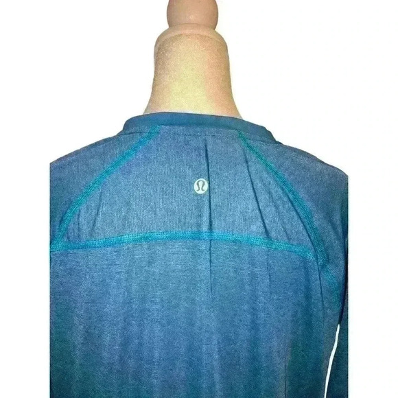 Lululemon Mens Shirt Size Medium Active Tee Vent Tech Gym Performance - Picture 3 of 7